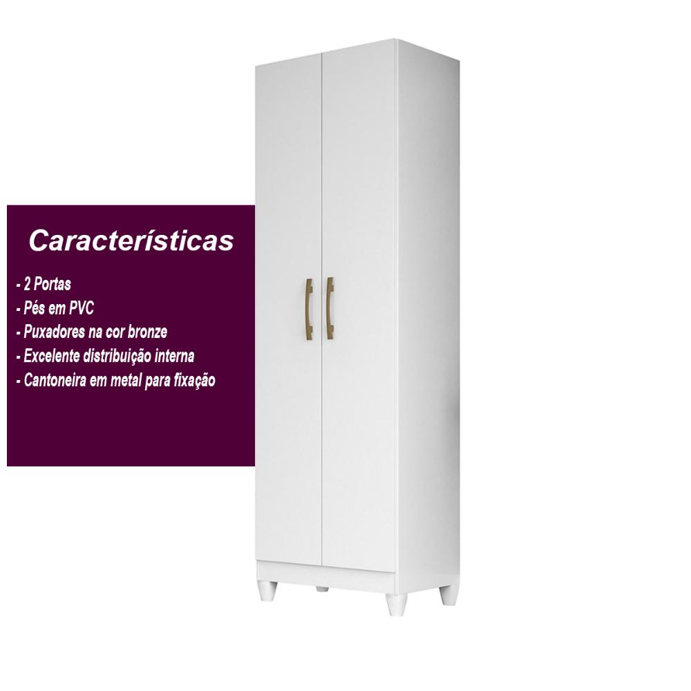 Multiuso 2 portas New Iris - Branco