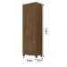 Multiuso 2 portas New Iris - Castanho Wood