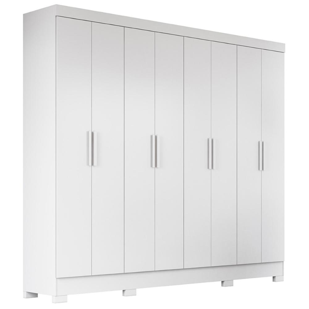 Roupeiro 4 Gavetas de Casal Doha Branco