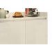 Balcão Buffet Retrô Delta 2 Portas Off White - MoveisAqui