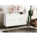 Balcao Buffet Retrô Delta 3 Portas Branco Gloss - MoveisAqui