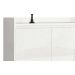 Balcao Buffet Retrô Delta 3 Portas Branco Gloss - MoveisAqui