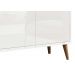 Balcao Buffet Retrô Delta 3 Portas Branco Gloss - MoveisAqui