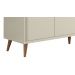 Balcao Buffet Retrô Delta 4 Portas Off White - MoveisAqui