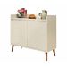 Buffet Aparador Retrô Delux 2 Portas Off White - MoveisAqui