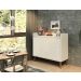 Buffet Aparador Retrô Delux 2 Portas Off White - MoveisAqui