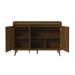 Buffet Aparador Retrô Delux 3 Portas Malbec - MoveisAqui