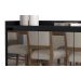 Buffet Aparador Retrô com Espelho Delux 3 Portas Preto - MoveisAqui
