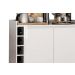 Buffet com Adega Estilo 2 Portas Branco - MoveisAqui