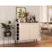 Buffet com Adega Estilo 2 Portas Off White - MoveisAqui