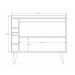 Buffet com Adega Estilo 2 Portas Off White - MoveisAqui
