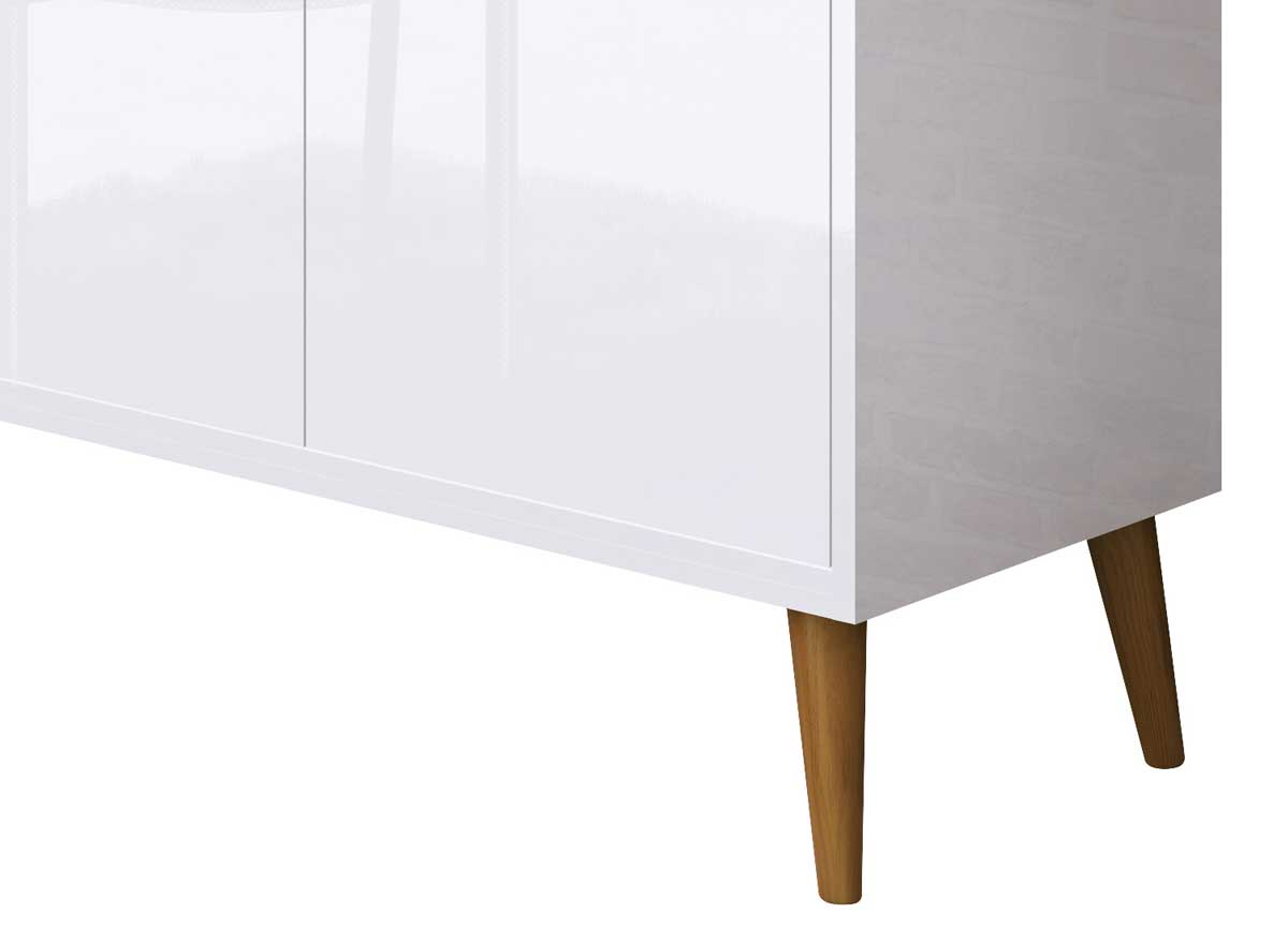 Buffet com Adega Estilo Branco - MoveisAqui