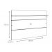 Painel para TV Arizona 1.8 Off White - MóveisAqui