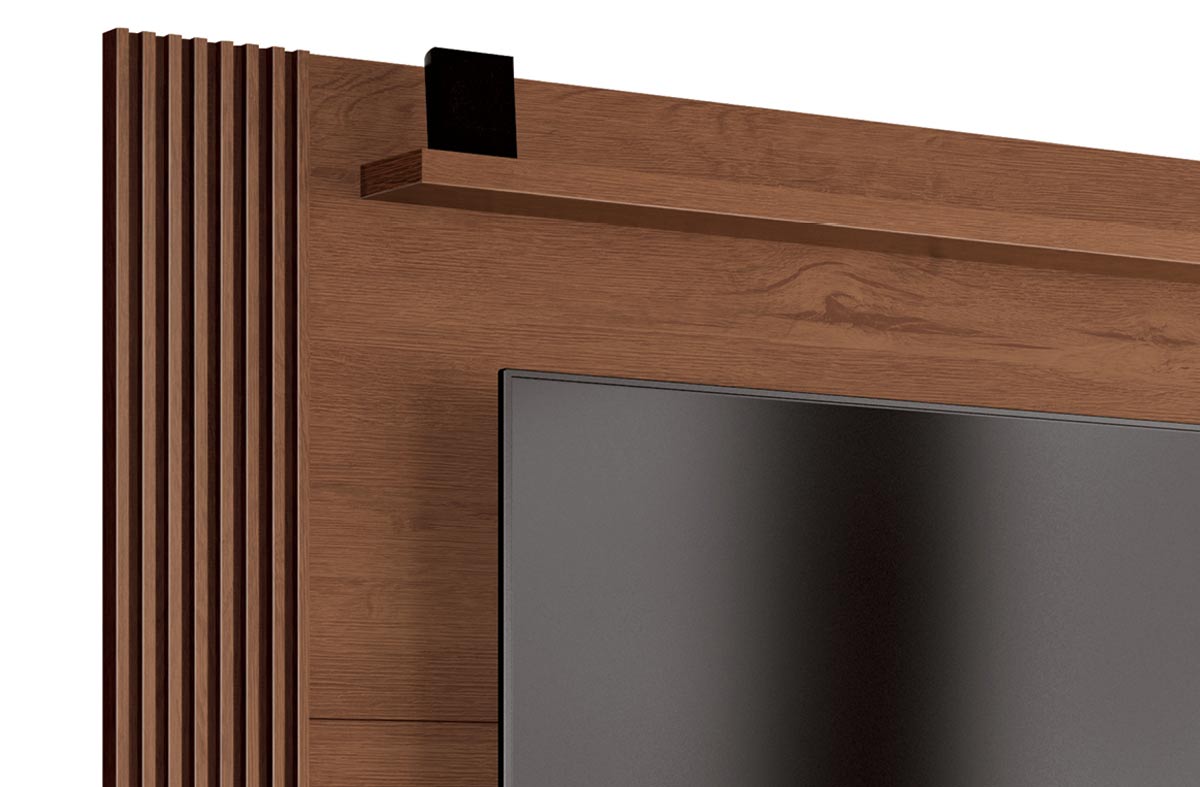 Painel para TV Dijon Naturale - MoveisAqui