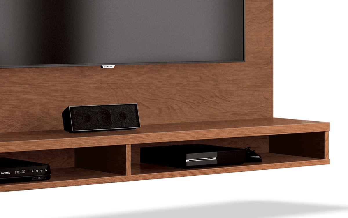 Painel para TV Dijon Naturale - MoveisAqui