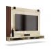 Painel para TV Dijon Off White com Naturale - Moveisaqui