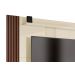 Painel para TV Dijon Off White com Naturale - Moveisaqui