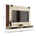 Painel para TV Dijon Off White com Naturale - Moveisaqui