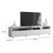 Rack Bancada para TV Aspen 2.2 Preto - MoveisAqui