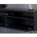 Rack Suspenso para TV Life 1.36 Preto Acetinado - MóveisAqui