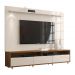 Rack com Painel Aspen 1.8 Off White com Madeiro Canela - MoveisAqui