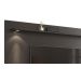 Rack com Painel Aspen 2.2 Preto - MoveisAqui