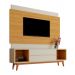 Rack com Painel Delux 1.8 Off White com Nature - MoveisAqui