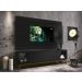 Rack com Painel Delux 1.8 Preto - MoveisAqui