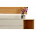 Rack com Painel Delux 1.8 com LED Off White com Nature - MoveisAqui