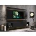 Rack com Painel Delux 1.8 com LED Preto - MoveisAqui