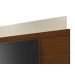 Rack com Painel Horizon 1.8 Off White com Natural - MoveisAqui