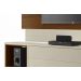 Rack com Painel Horizon 1.8 Off White com Natural - MoveisAqui