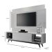 Rack com Painel Horizon 1.8 Off White com Nature - MoveisAqui