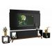 Rack com Painel Horizon 1.8 Preto - MoveisAqui