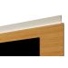 Rack com Painel Horizon 1.8 com LED Off White com Nature - MoveisAqui