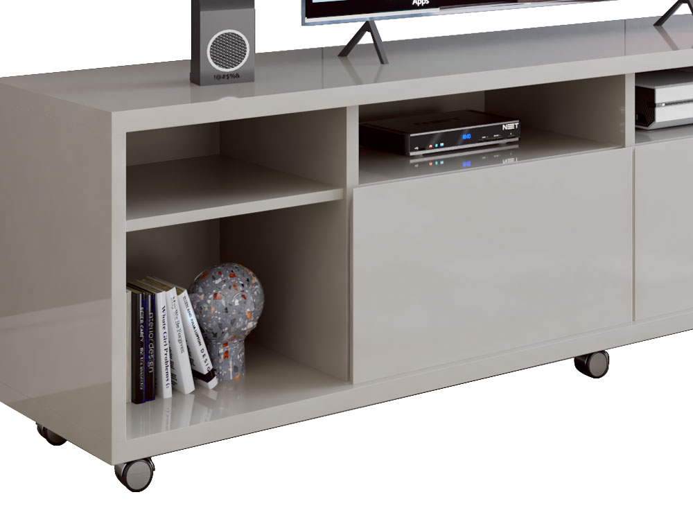 Rack para TV Arizona 1.8 1P Off White - MoveisAqui