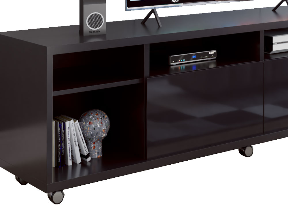 Rack para TV Arizona 1.8 1P Preto - MoveisAqui