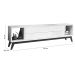Rack para TV Delux 2.2 Branco - MoveisAqui