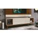 Rack para TV Horizon 2.2 Off White com Natural - MoveisAqui