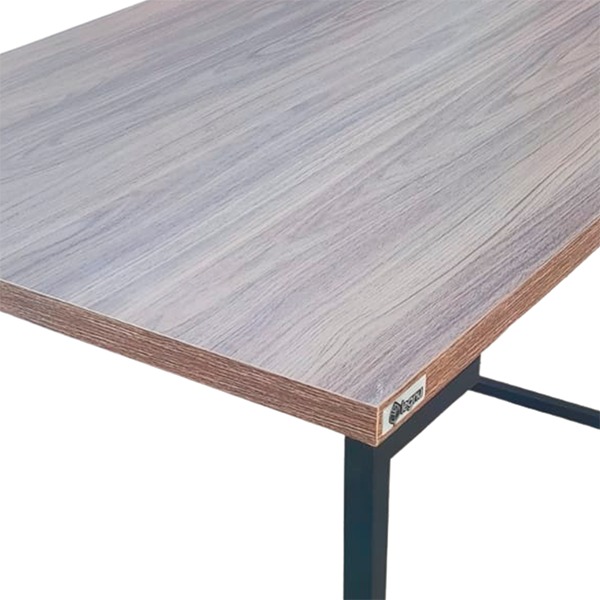 Mesa Industrial MDF Freijó 130cm