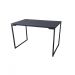 Mesa Industrial MDF Preta 120cm