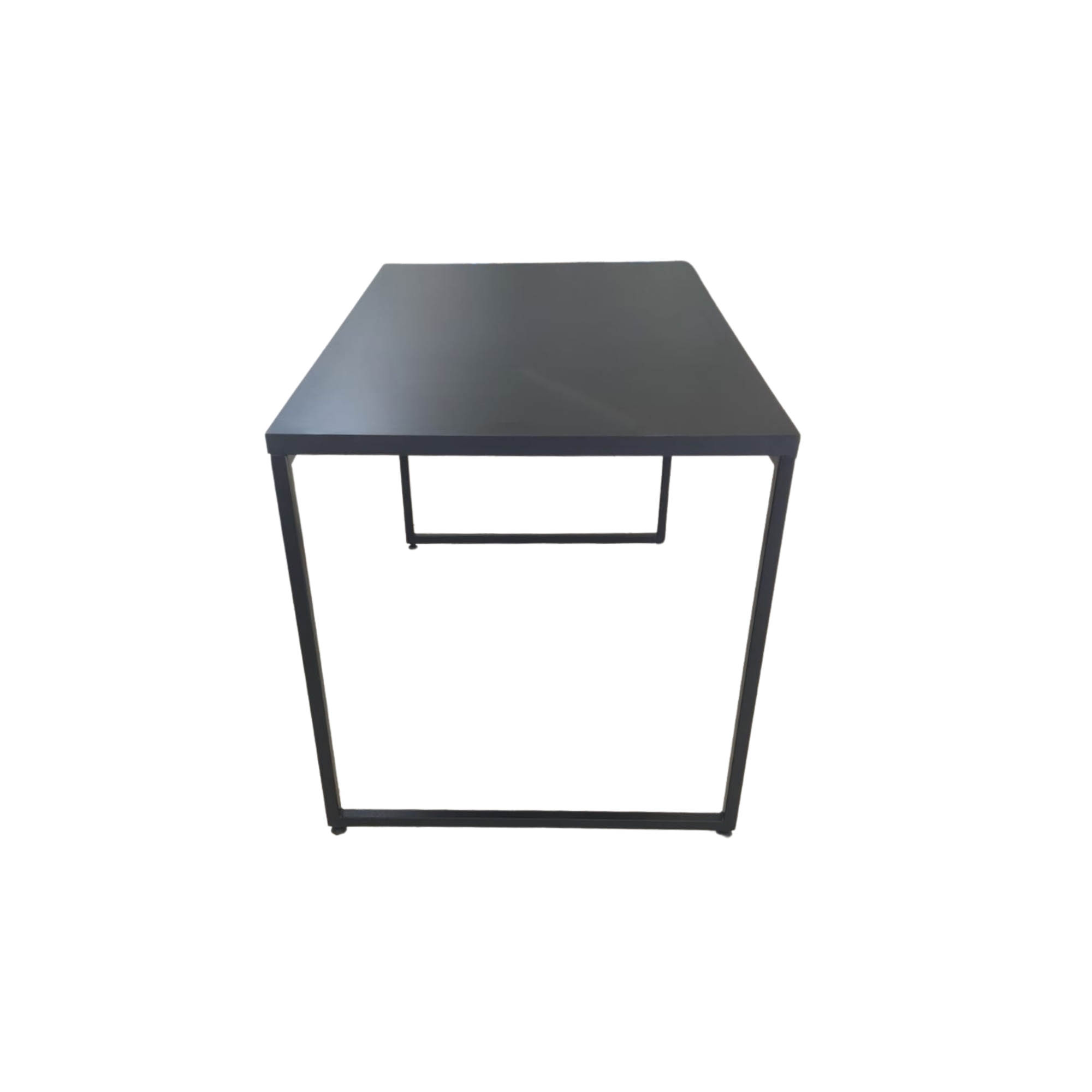 Mesa Industrial MDF Preta 120cm