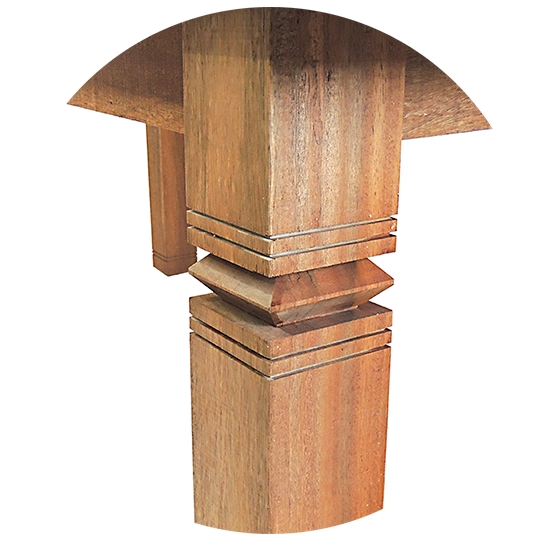 Mesa Jantar Área Gourmet Colonial Madeira Maciça 2,20m