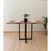 Mesa de Jantar Retangular Ipê para 4 Lugares Estilo Industrial Freijó