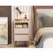 Kit 2 Mesas de cabeceira Alamo off white