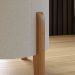 Puff Banqueta Domus Decorativo Luxo Cor Bege
