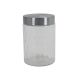 Pote de Vidro com Tampa de Inox Mozcada 1,3L Natural