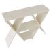 Aparador Sala de Estar 110cm 1 Prateleira Jhonny Off White A09 - Mpozenato
