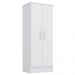 Armário Multiuso 2 Portas 3 Prateleiras Viena D02 Branco - Mpozenato