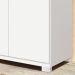 Armário Multiuso 2 Portas 4 Prateleiras New F08 Branco - Mpozenato